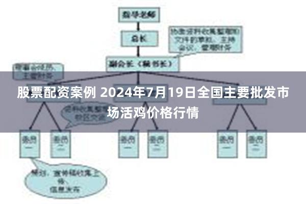 股票配资案例 2024年7月19日全国主要批发市场活鸡价格行情