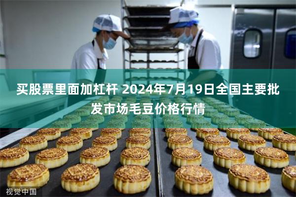 买股票里面加杠杆 2024年7月19日全国主要批发市场毛豆价格行情