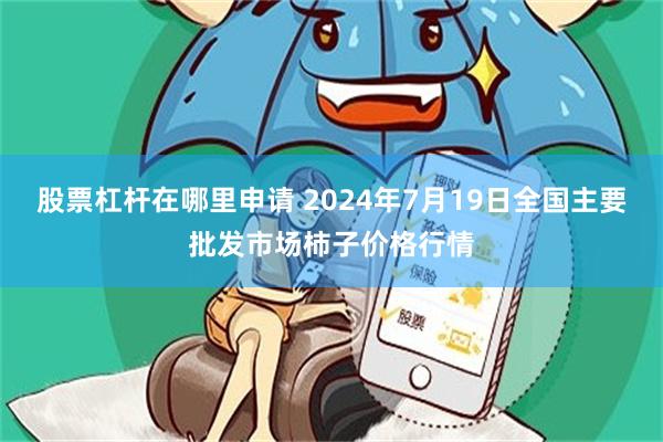 股票杠杆在哪里申请 2024年7月19日全国主要批发市场柿子价格行情