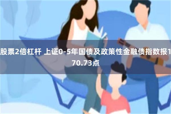 股票2倍杠杆 上证0-5年国债及政策性金融债指数报170.73点