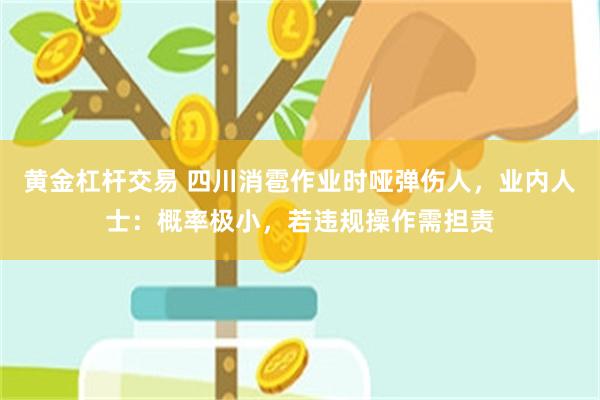 黄金杠杆交易 四川消雹作业时哑弹伤人，业内人士：概率极小，若违规操作需担责