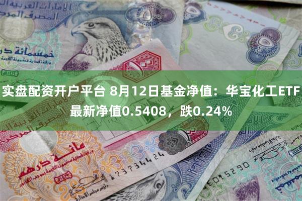 实盘配资开户平台 8月12日基金净值：华宝化工ETF最新净值0.5408，跌0.24%