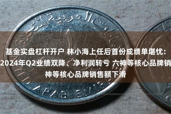 基金实盘杠杆开户 林小海上任后首份成绩单堪忧：上海家化2024年Q2业绩双降、净利润转亏 六神等核心品牌销售额下滑